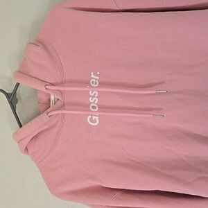 Glossier | Pink Hoodie Size Medium